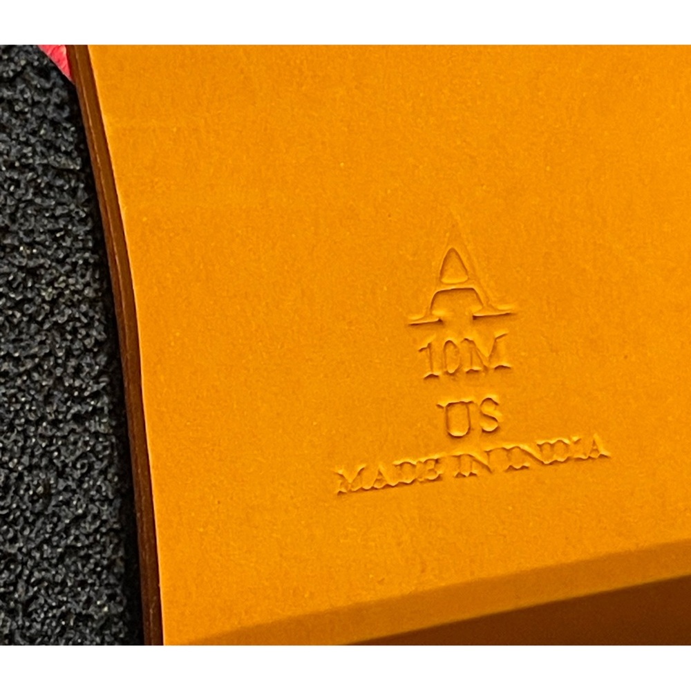 Anthropologie Pilcro Pink Tie-Up Strappy Sandals NWT SZ 10 - Picture 10 of 16